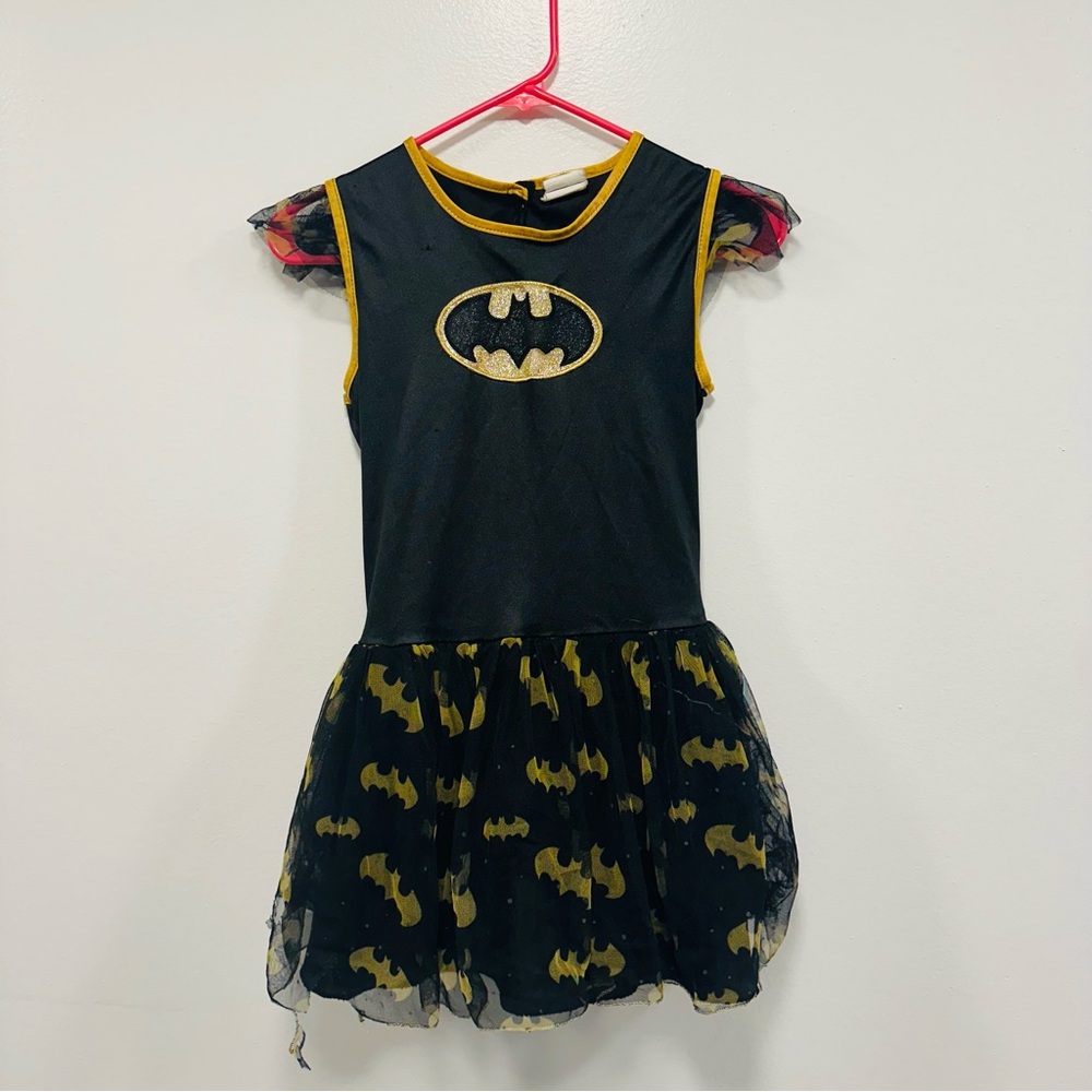 Batgirl Halloween costume! Girls dress up superhero tutu dress size 7/8!